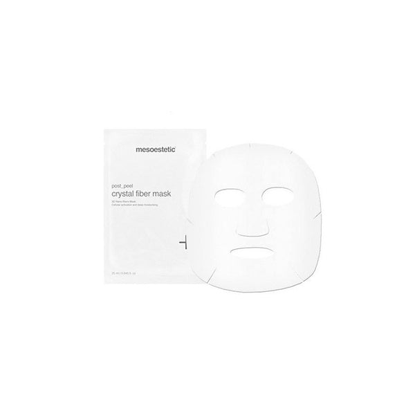 post-peel crystal fiber mask